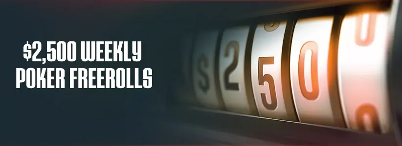 2500 weekly freerolls