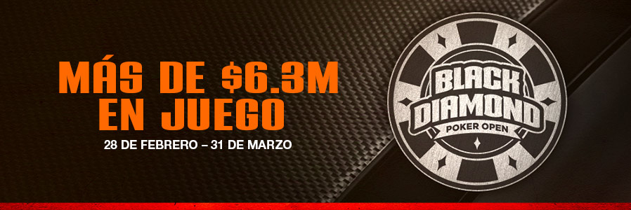 Obtén más información sobre el Black Diamond Poker Open