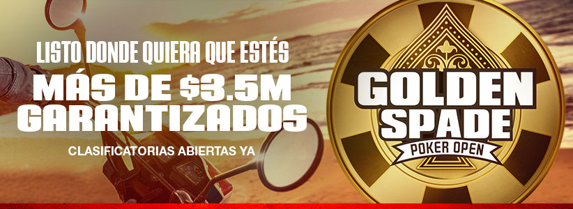 Obtén más información sobre el Golden Spade Poker Open.